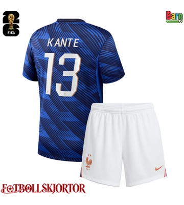 Frankrike Kante #13 Hemmakläder Barn VM 2026 Kortärmad (+ Korta byxor)